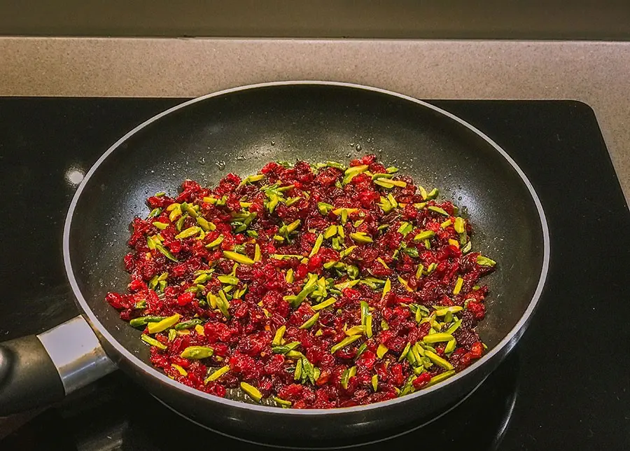  Preparare il melograno