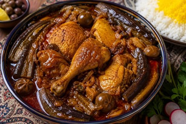 khoresh bademjan pollo khoresh bademjan pollo