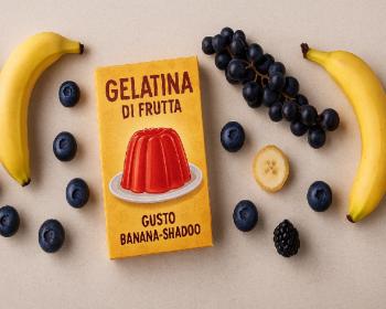 gelatina in polvere alla frutta