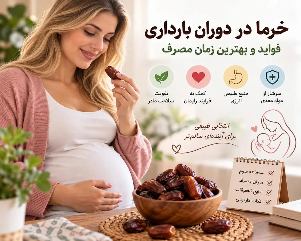 خرما در دوران بارداری