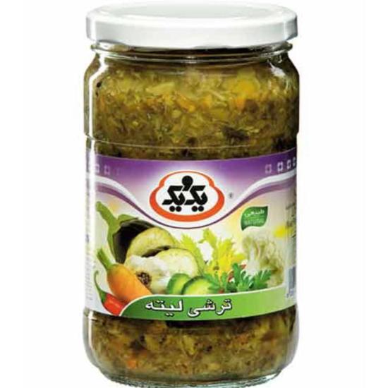 ترشی لیته یک و یک - 630 گرم ترشی لیته یک و یک - 630 گرم