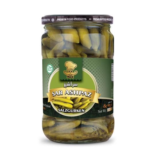 خیارشور درجه یک سرآشپز - 680 گرم