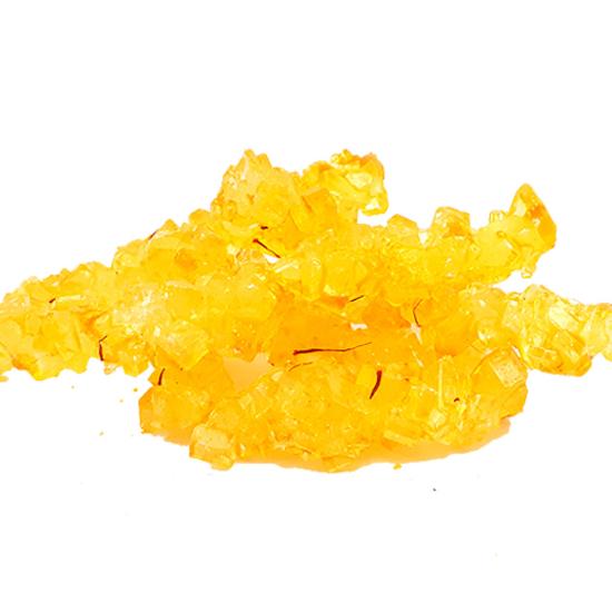 Cristalli di zucchero allo zafferano 250gr.