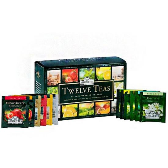 Tè in bustina Twelve Teas 12gusti 60pz