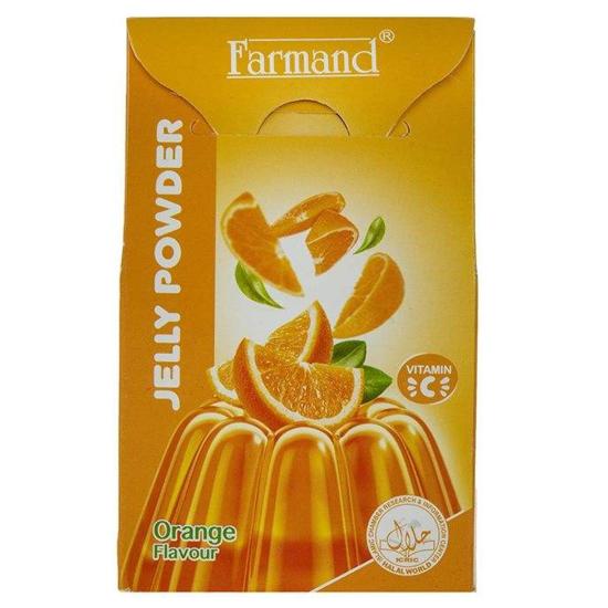 پودر ژله پرتقال فرمند 100 گرم پودر ژله پرتقال فرمند 100 گرم