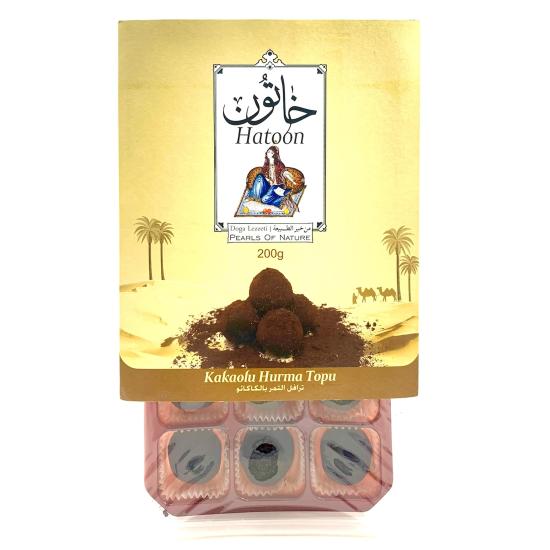 ترافل خرمایی با کاکائو خاتون 200 گرم