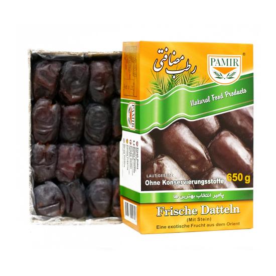 خرما مضافتی بم پامیر 650 گرم خرما مضافتی بم پامیر 650 گرم