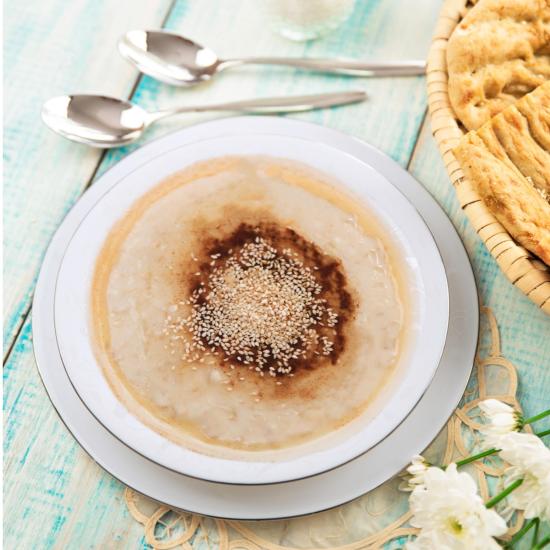 Haleem Porridge di grano senza carne