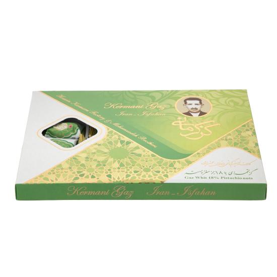 گز لقمه 18 درصد مغز پسته کرمانی