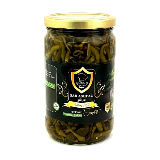 ترشی فلفل سرآشپز 650 گرم