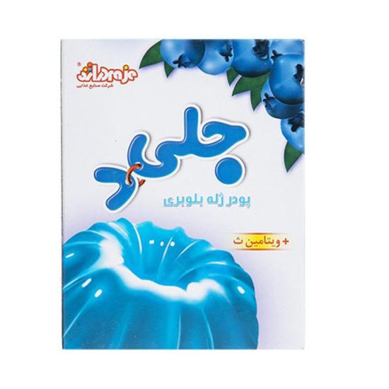 Gelatina in polvere al gusto di mirtillo Jeli D