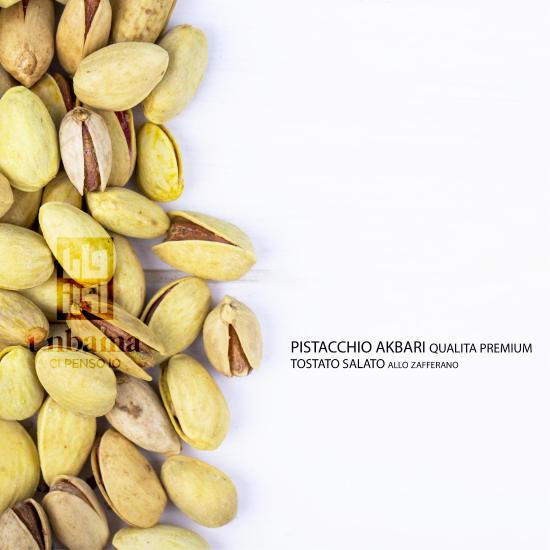 Pistacchio Akbari Allo zafferano Qualità Premium