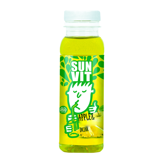 نوشیدنی سیب سبز سان ویت