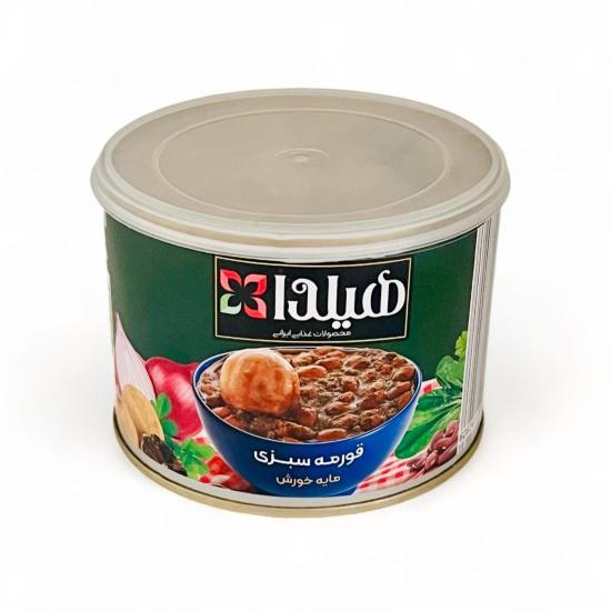 کنسرو قورمه سبزی هیلدا کنسرو قورمه سبزی هیلدا