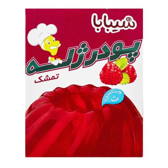 پودر ژله تمشک شیبابا