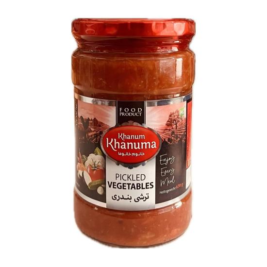 ترشی بندری قرمز خانوم خانوما