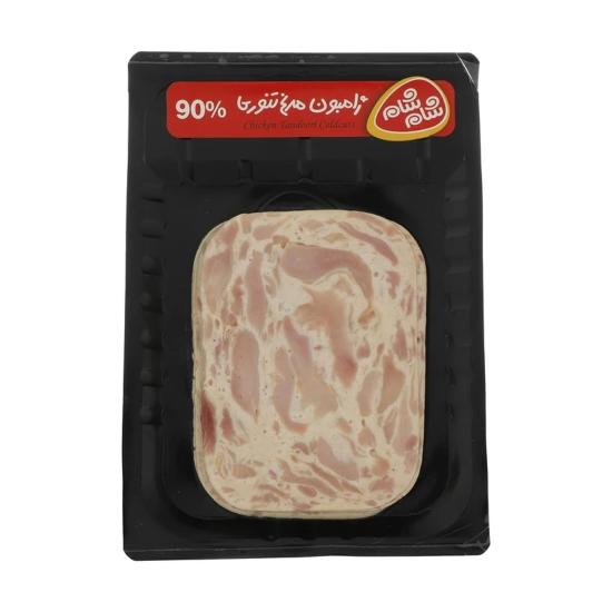 ژامبون مرغ تنوری 90 درصد شام شام 300 گرم