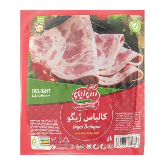 کالباس ژیگو گوشت 80درصد سولیکو کاله