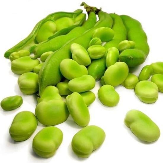 باقالی سبز تازه پاک کرده