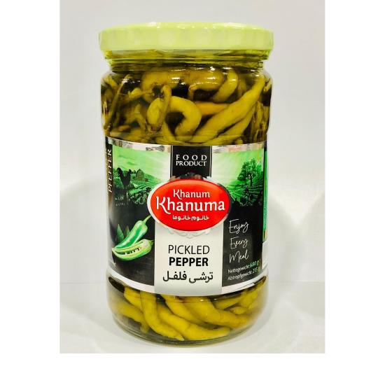 Sottaceto di Peperoni Verdi Khanoom 700g