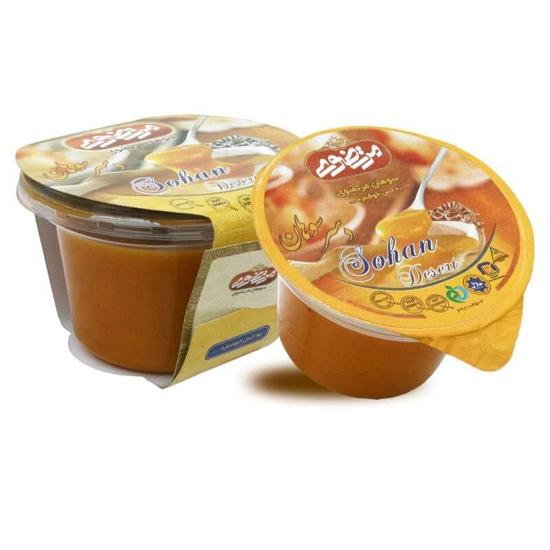 دسر سوهان زعفرانی دسر سوهان زعفرانی