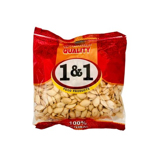 تخمه کدو گوشتی شور یک و یک تخمه کدو گوشتی شور یک و یک