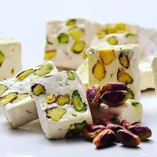 Gaz Laghmeh Dabari con il 40% di Pistacchio Gaz Laghmeh Dabari con il 40% di Pistacchio