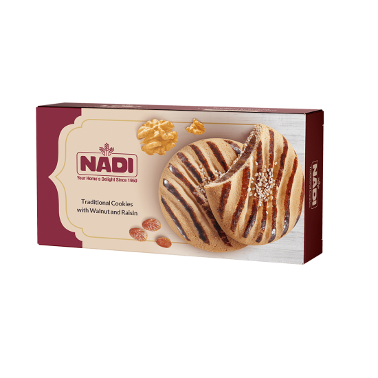 کلوچه سنتی نادی مغزدار با کشمش و گردو کلوچه سنتی نادی مغزدار با کشمش و گردو