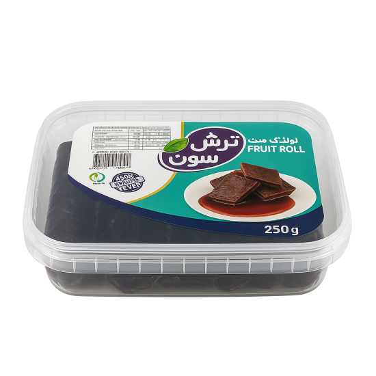 ترشک لواشک چند میوه سون با سس انار