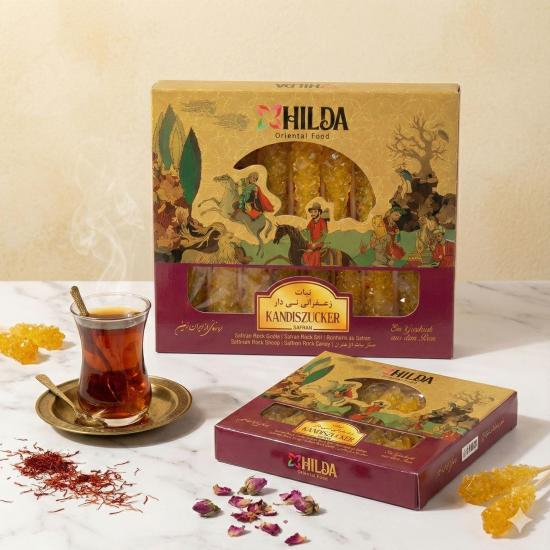 نبات دستهدار زعفرانی هیلدا نبات دستهدار زعفرانی هیلدا