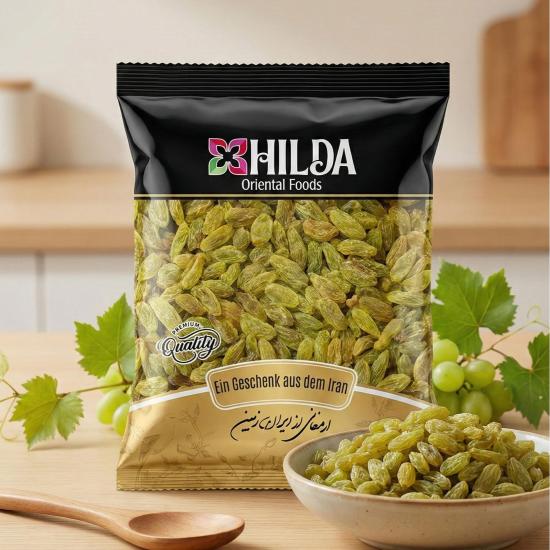 کشمش سبز هیلدا 400 گرم