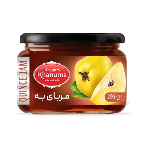 مربای به خانوم خانوما 295 گرم مربای به خانوم خانوما 295 گرم