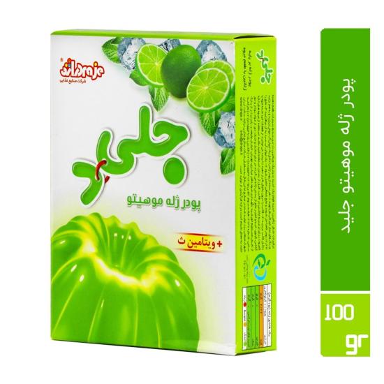 پودر ژله موهیتو جلید 100 گرم پودر ژله موهیتو جلید 100 گرم