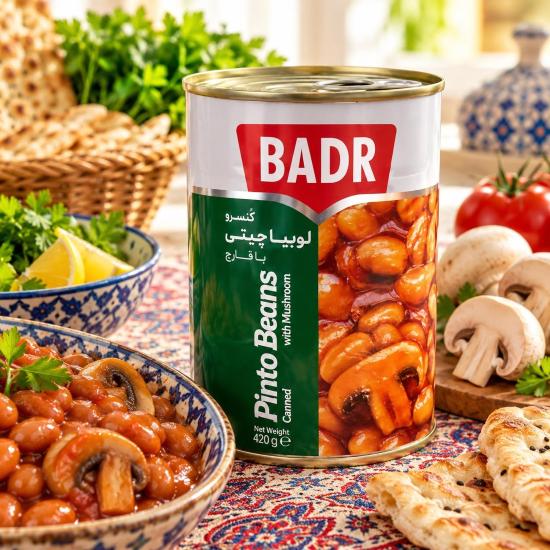 Fagioli Borlotti con Funghi BADR 420 g