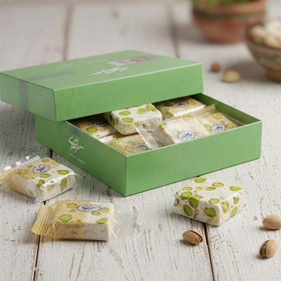 Gaz iraniano al pistacchio e mandorle 500 g Gaz iraniano al pistacchio e mandorle 500 g