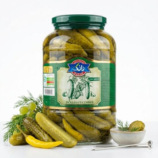 خیارشور ممتاز رازک 1500 گرم