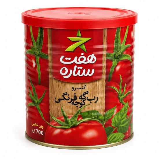 کنسرو رب گوجهفرنگی هفت ستاره 800 گرم