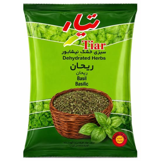 سبزی خشک ریحان تیار 180 گرم