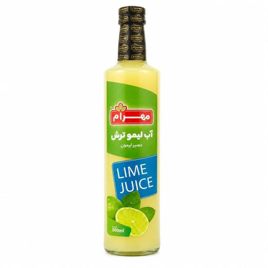 آب‌لیمو ترش مهرام 500 میلی‌لیتر