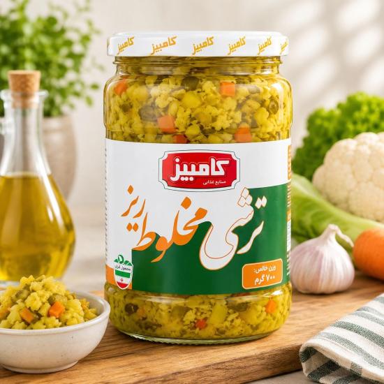 Sottaceti misti fini Kambiz 700 g Sottaceti misti fini Kambiz 700 g