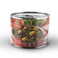 کنسرو خورش آلو اسفناج بدون گوشت - 460 گرم