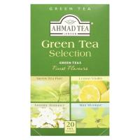 Tè Verde in bustina Green Tea Selection (Limone- Menta- Tè verde - Gelsomino) 20pz