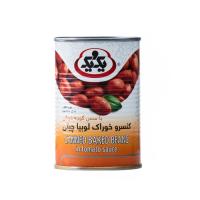 کنسرو خوراک لوبیا چیتی یک و یک