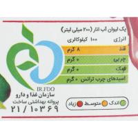 نکتار انار تکدانه حجم 1 لیتر