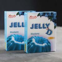 Gelatina in polvere al gusto di mirtillo Jeli D