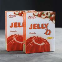 Gelatina in polvere al gusto di Pesca Jeli D