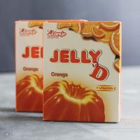 Gelatina in polvere al gusto di Arancia Jeli D