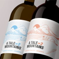 Vino A Tale of 2 Mountains Rosso