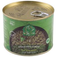 fritto di verdure per Ghorme Sabzi Gilani