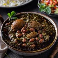 کنسرو قورمه سبزی با گوشت خاونم خانوما 450 گرم